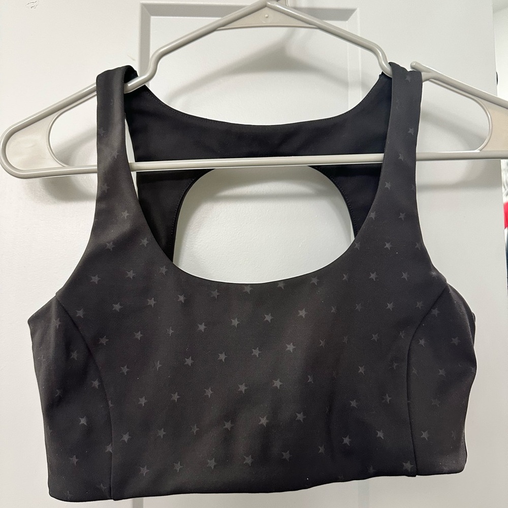 Stellar Black Sports Bra